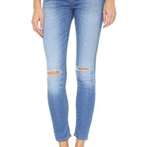 Rag & Bone/JEAN Mid Rise Slim Capri Jeans